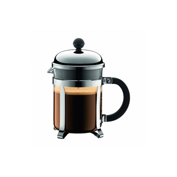 Bodum CHAMBORD 4-Cup (0.5L) French Press Coffee Maker [Glass Beaker] – The  Concentrated Cup