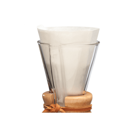 Chemex Bonded 3-Cup Half-Circle FP-2 Filters - The Concentrated Cup