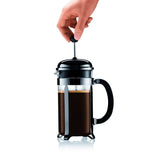 Bodum CHAMBORD 8-Cup (1L) French Press Coffee Maker [Glass Beaker] - The Concentrated Cup