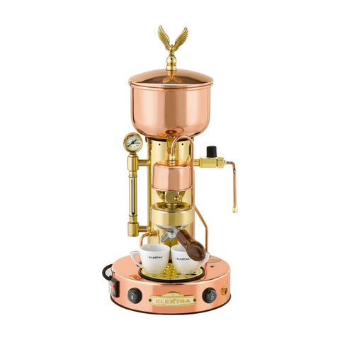 Elektra RETRÒ Micro Casa SemiAutomatic SX (Copper & Brass) - The Concentrated Cup